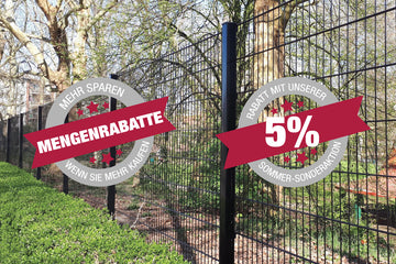 Maximieren Sie Ihre Einsparungen bei Zaunprodukten mit unserem Mengenrabatt