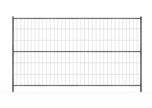 Tempofor Protect Ultra Bauzaun 3500 x 2000mm mit Horizontaler Verstärkung